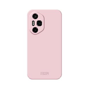 For Honor 300 Ultra MOFI Qin Series Skin Feel All-inclusive PC Phone Case(Pink)