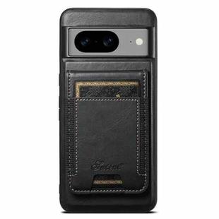 For Google Pixel 10 Pro XL Suteni H17 Oil Eax Leather Detachable Wallet Phone Case(Black)