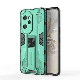 For Honor 100 Pro Supersonic Armor PC Hybrid TPU Phone Case(Green)