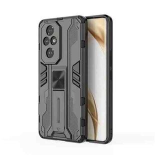 For Honor 200 Pro Supersonic Armor PC Hybrid TPU Phone Case(Black)