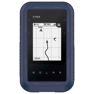 For Garmin eTrex Solar Stopwatch Silicone Protective Case(Midnight Blue)