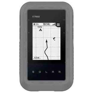 For Garmin eTrex Solar Stopwatch Silicone Protective Case(Gray)