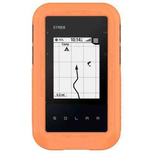 For Garmin eTrex Solar Stopwatch Silicone Protective Case(Orange)