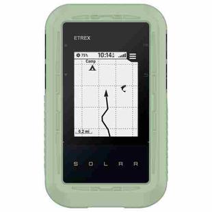 For Garmin eTrex Solar Stopwatch Silicone Protective Case(Green)