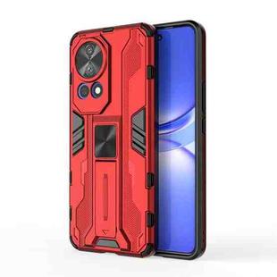 For Huawei nova 12 Pro Supersonic Armor PC Hybrid TPU Phone Case(Red)