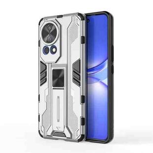 For Huawei nova 12 Pro Supersonic Armor PC Hybrid TPU Phone Case(Silver)