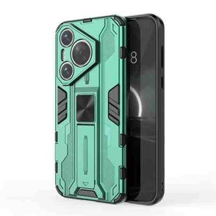 For  Huawei P70 Supersonic Armor PC Hybrid TPU Phone Case(Green)