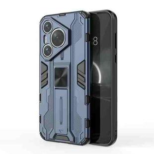 For  Huawei P70 Supersonic Armor PC Hybrid TPU Phone Case(Blue)