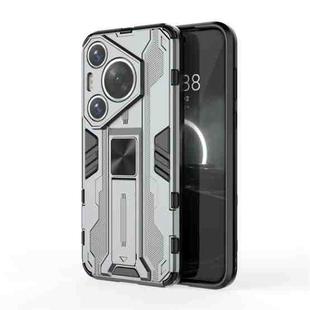 For Huawei P70 Pro Supersonic Armor PC Hybrid TPU Phone Case(Grey)