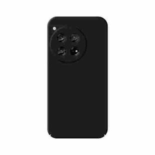 For OnePlus 12 MOFI Qin Series Skin Feel All-inclusive PC Phone Case(Black)