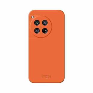 For OnePlus 12 MOFI Qin Series Skin Feel All-inclusive PC Phone Case(Orange)