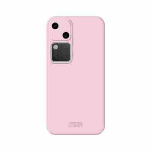 For vivo S18 MOFI Qin Series Skin Feel All-inclusive PC Phone Case(Pink)