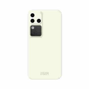 For vivo S18 Pro MOFI Qin Series Skin Feel All-inclusive PC Phone Case(Beige)