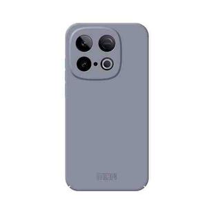 For vivo iQOO Z10 Turbo MOFI Qin Series Skin Feel All-inclusive PC Phone Case(Gray)