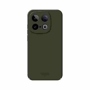 For vivo iQOO Z10 Turbo MOFI Qin Series Skin Feel All-inclusive PC Phone Case(Green)