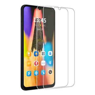 For Huawei Enjoy 70z / nova Y72 2pcs ENKAY 9H Big Arc Edge High Aluminum-silicon Tempered Glass Film