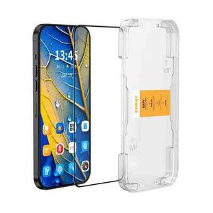 For Redmi 13X ENKAY Easy Install High Alumina Silicon Full Glass Film