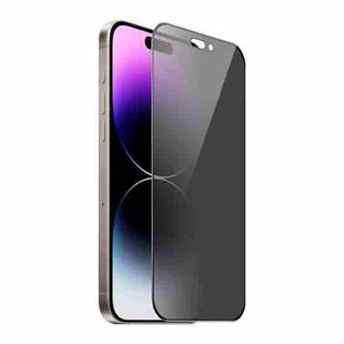 For iPhone 14 Pro ENKAY Hat-Prince 360 Degree Anti-peeping Privacy Full Screen Tempered Glass Film