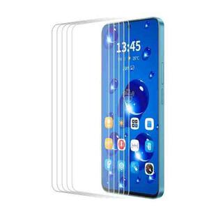 For Nothing Phone 2a 5pcs ENKAY 9H Big Arc Edge High Aluminum-silicon Tempered Glass Film