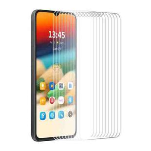For Xiaomi Redmi 13R 5G 10pcs ENKAY 9H Big Arc Edge High Aluminum-silicon Tempered Glass Film