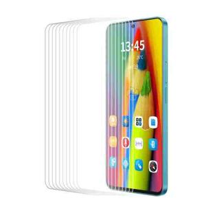 For Xiaomi Redmi 12 5G Global 10pcs ENKAY 9H Big Arc Edge High Aluminum-silicon Tempered Glass Film