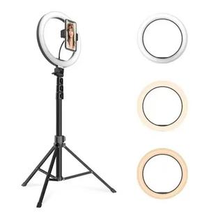 JMARY FM-536A 10 inch Ring Live Fill Light Streaming Stand Beauty Light Set