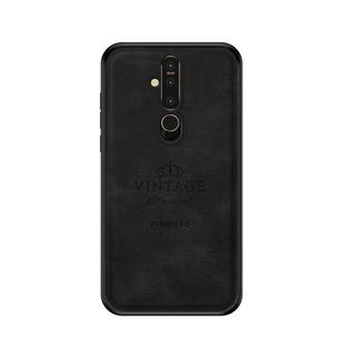 PINWUYO Shockproof Waterproof Full Coverage PC + TPU + Skin Protective Case for Nokia X71(Black)