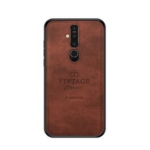 PINWUYO Shockproof Waterproof Full Coverage PC + TPU + Skin Protective Case for Nokia X71(Brown)