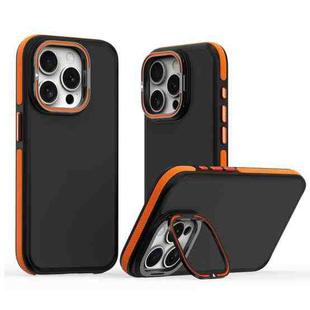 For iPhone 15 Pro Max Dual-Color Shockproof TPU Phone Case(Orange)