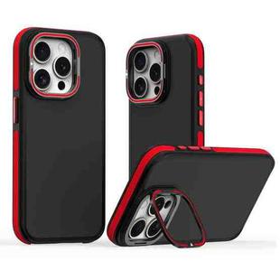 For iPhone 15 Pro Dual-Color Shockproof TPU Phone Case(Red)