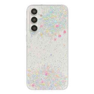 For Samsung Galaxy S24+ 5G Dreamy Star Glitter Epoxy TPU Phone Case(Transparent)