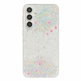 For Samsung Galaxy A34 5G Dreamy Star Glitter Epoxy TPU Phone Case(Transparent)