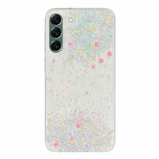 For Samsung Galaxy S22+ 5G Dreamy Star Glitter Epoxy TPU Phone Case(Transparent)