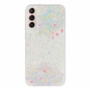 For Samsung Galaxy S21 5G Dreamy Star Glitter Epoxy TPU Phone Case(Transparent)