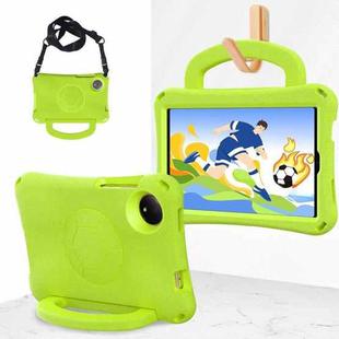 For Redmi Pad SE 8.7 2024 Handle Football Shaped EVA Shockproof Tablet Case(Grass Green)