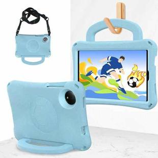 For Redmi Pad SE 8.7 2024 Handle Football Shaped EVA Shockproof Tablet Case(Light Blue)