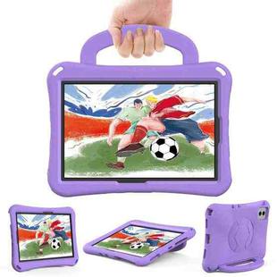 For Xiaomi Redmi SE 11 2025 / Pad 2 Handle Football Shaped EVA Shockproof Tablet Case(Light Purple)
