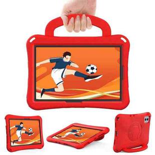 For Xiaomi Redmi SE 11 2025 / Pad 2 Handle Football Shaped EVA Shockproof Tablet Case(Red)