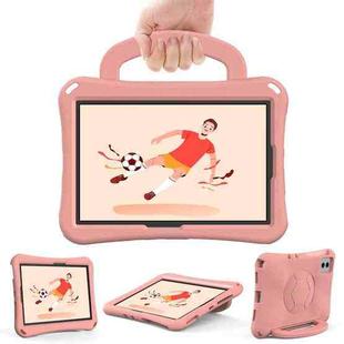 For Xiaomi Redmi SE 11 2025 / Pad 2 Handle Football Shaped EVA Shockproof Tablet Case(Light Pink)