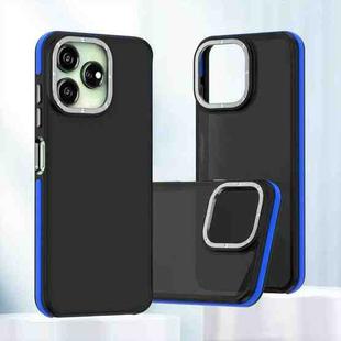 For ZTE Axon 50 Lite Dual-Color Shockproof TPU Phone Case(Blue)