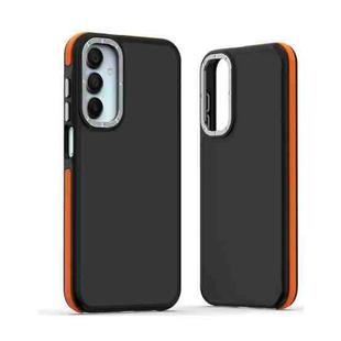 For Samsung Galaxy A15 5G Dual-Color Shockproof TPU Phone Case(Orange)