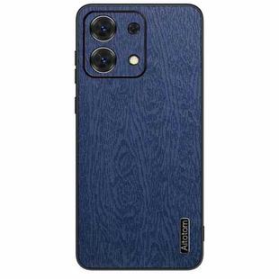 For Xiaomi Redmi Note 13 Pro 5G Tree Bark Leather Shockproof Phone Case(Blue)