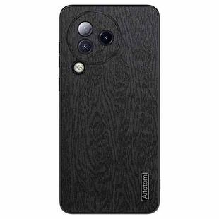 For Xiaomi Civi 3 Tree Bark Leather Shockproof Phone Case(Black)
