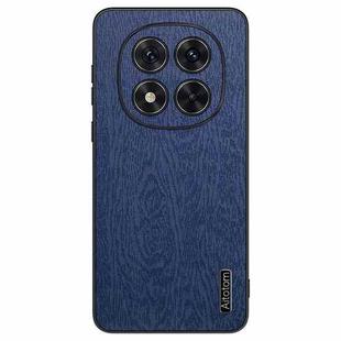 For Xiaomi Redmi Note 14 Pro Tree Bark Leather Shockproof Phone Case(Blue)