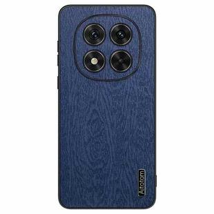 For Xiaomi Redmi Note 14 Pro+  Tree Bark Leather Shockproof Phone Case(Blue)