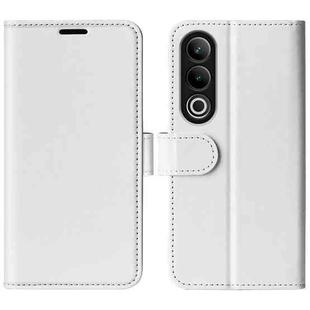 For OnePlus Ace 3V R64 Texture Horizontal Flip Leather Phone Case(White)