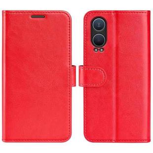 For OnePlus Nord CE 4 Lite 5G R64 Texture Horizontal Flip Leather Phone Case(Red)