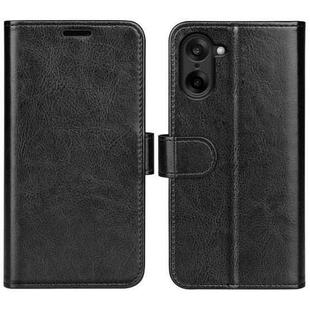 For OnePlus Nord CE5 / Ace 5 Racing R64 Texture Horizontal Flip Leather Phone Case(Black)