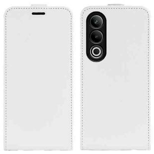 For OnePlus Ace 3V R64 Texture Single Vertical Flip Leather Phone Case(White)