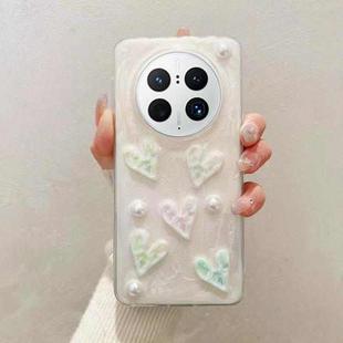 For Huawei Mate 50 Pro Cream Gum Decoden TPU Phone Case(Love)